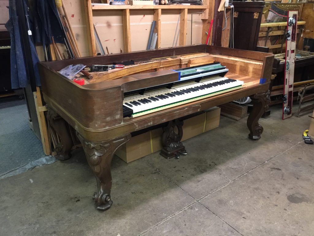 Digital Square Grand Piano