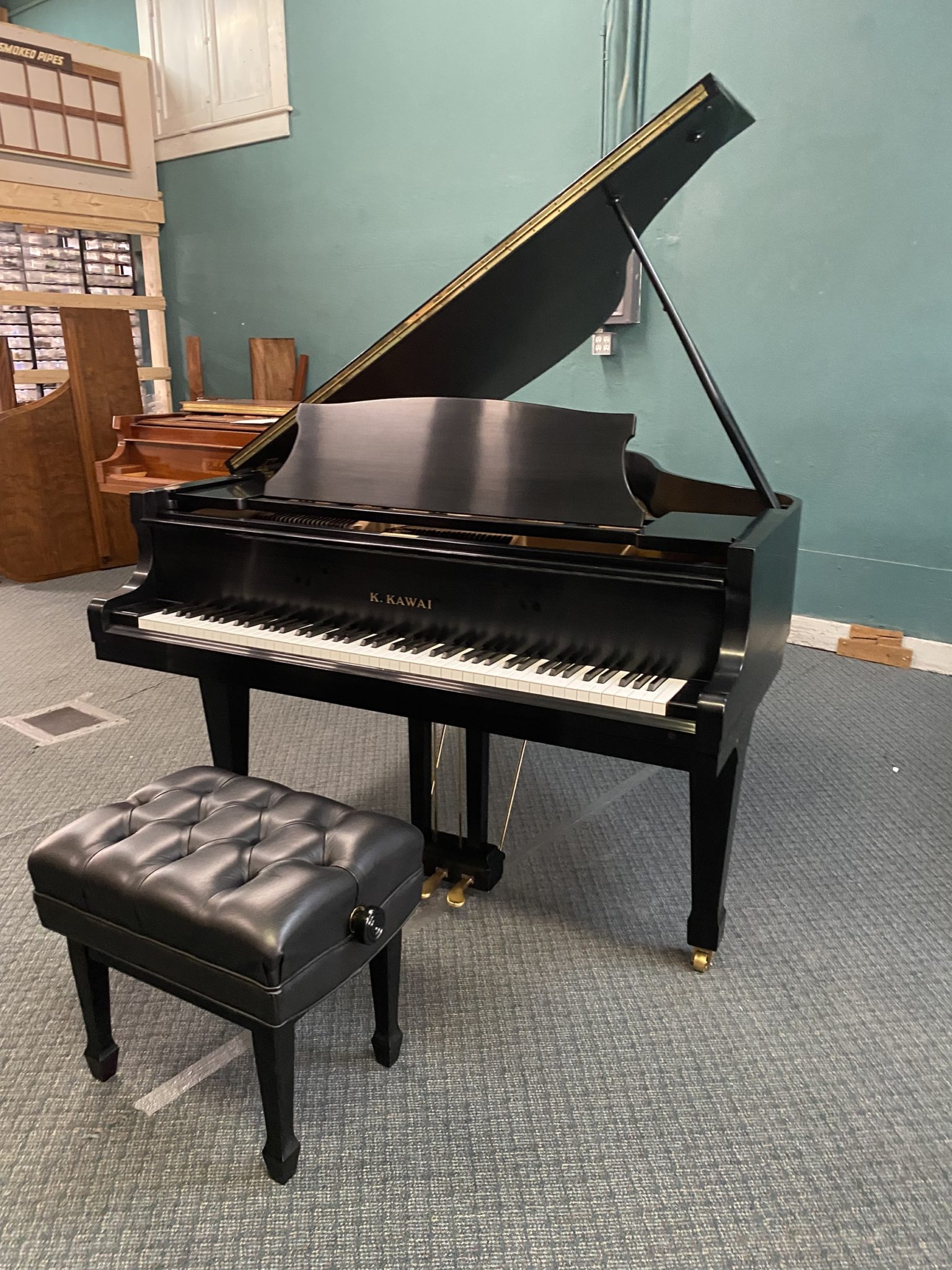 Kawai 5’ 10” KG-2D Satin Ebony Grand Piano – Ragland Piano Company